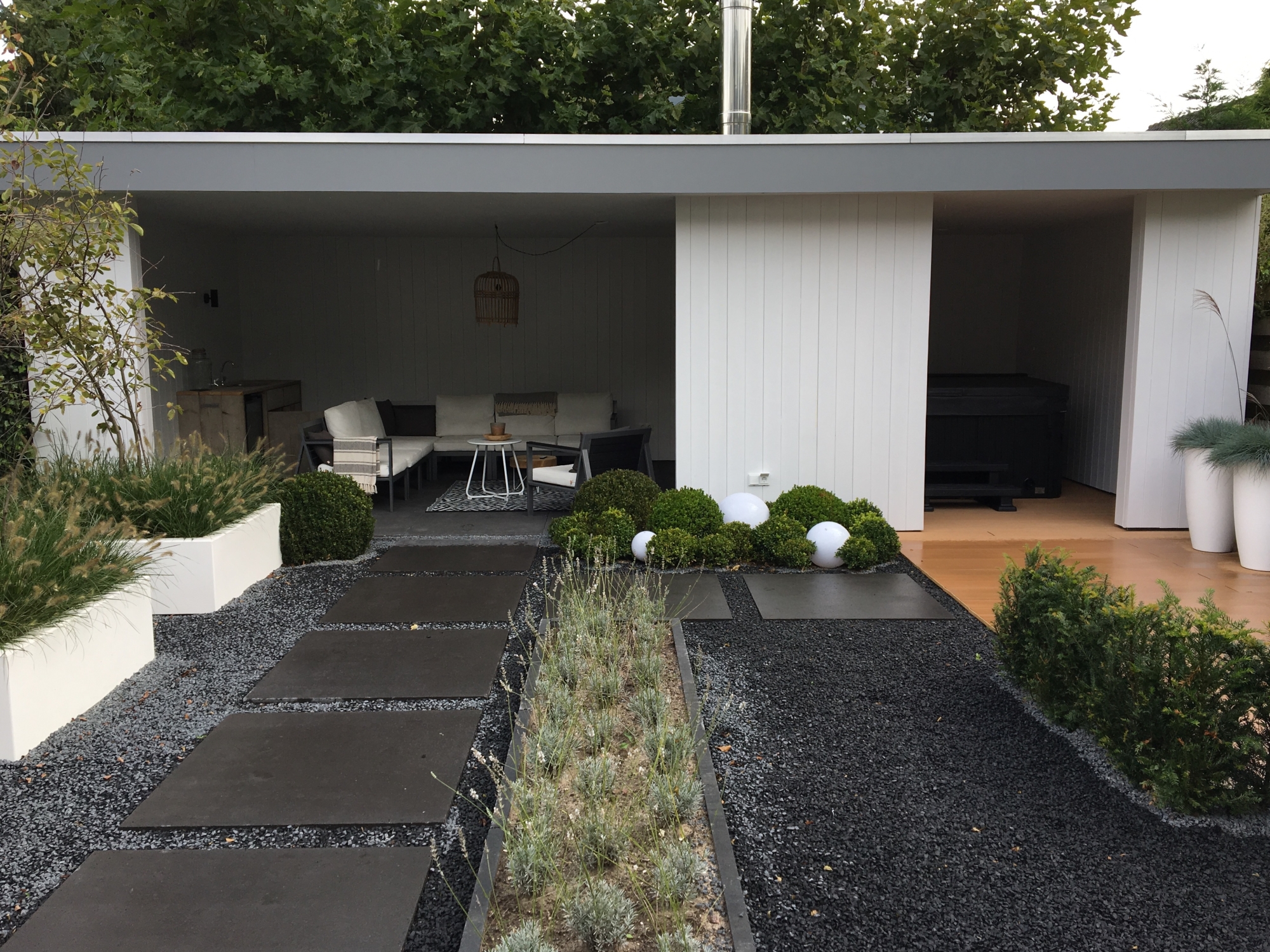 Vooraanzicht veranda