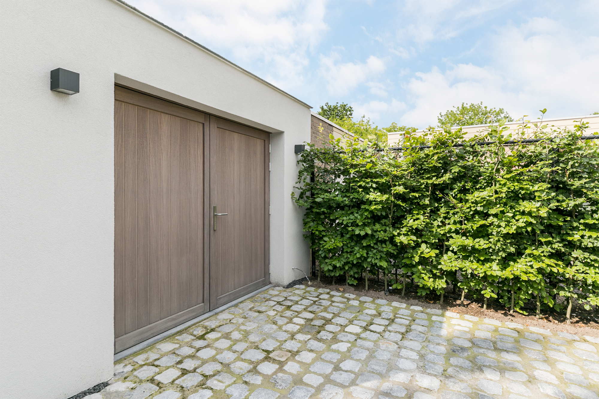 Dubbele garagedeuren