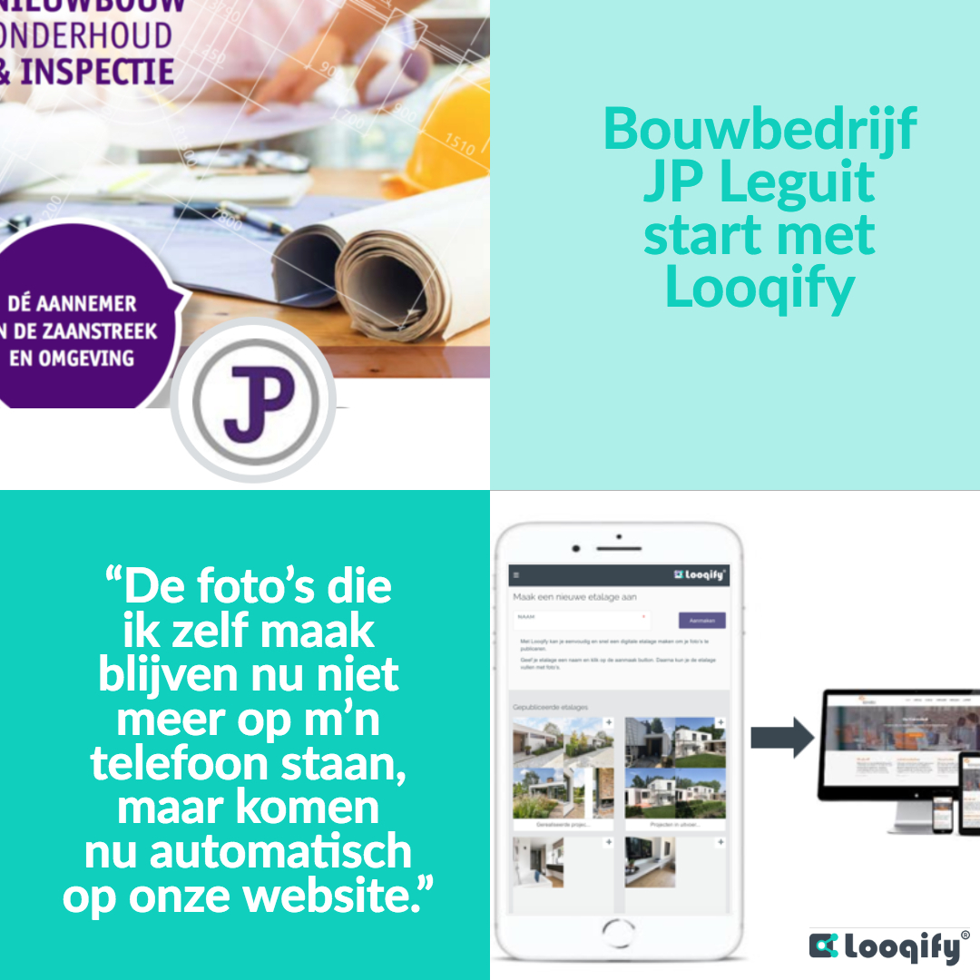 Bouwbedrijf JP Leguit: foto's blijven nu niet meer op telefoon staan