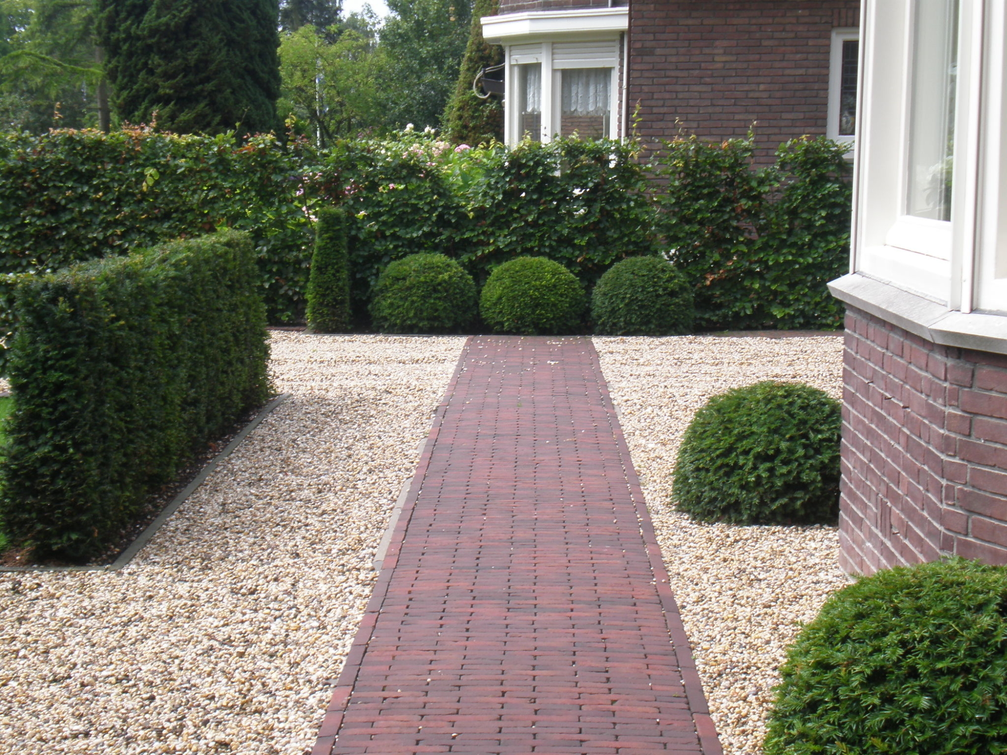 Strakke tuin