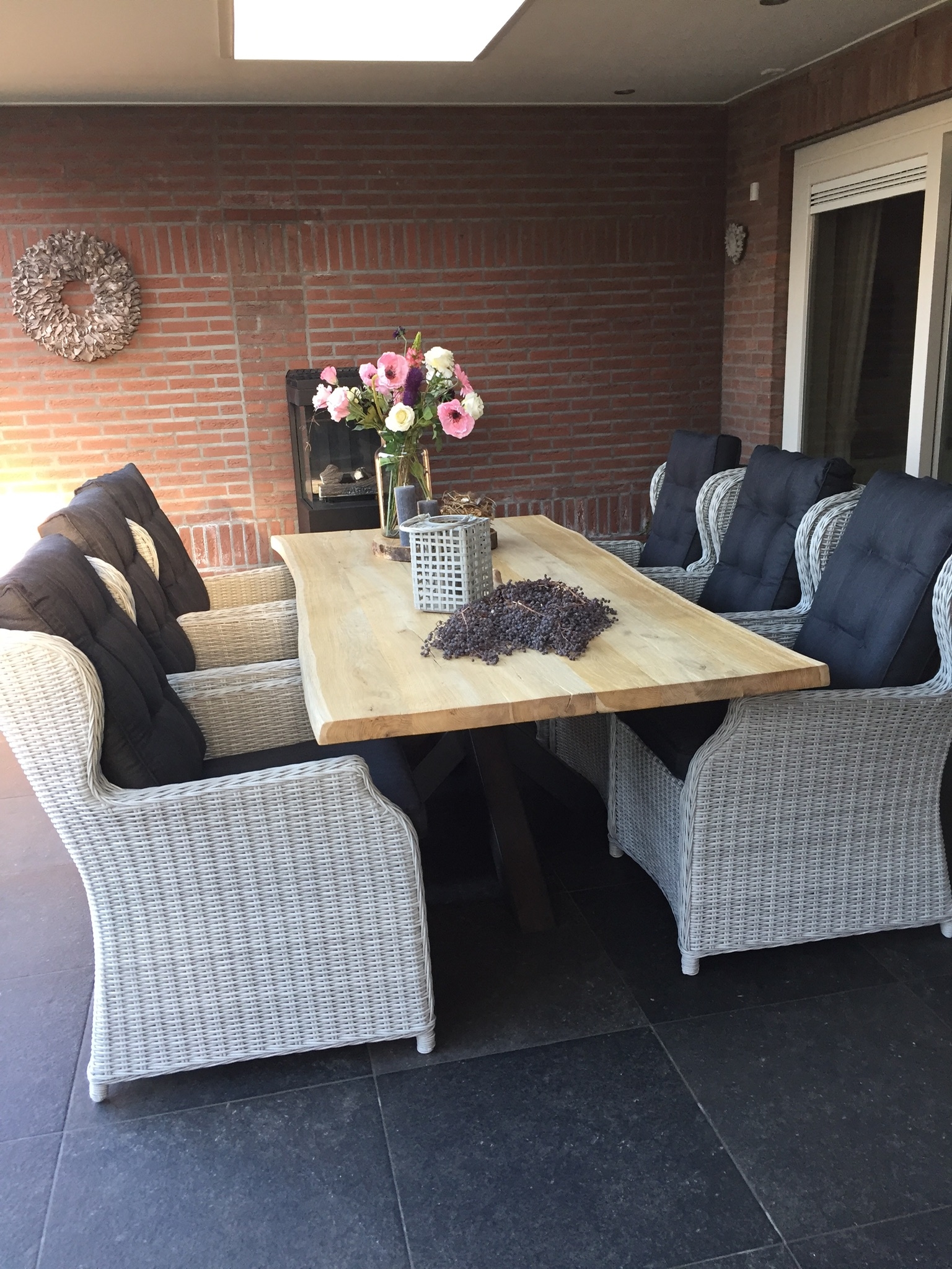 Zes mooie Ibiza stoelen