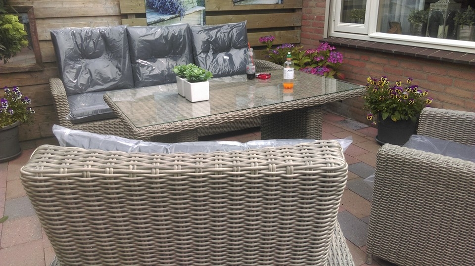 Loungeset bruin