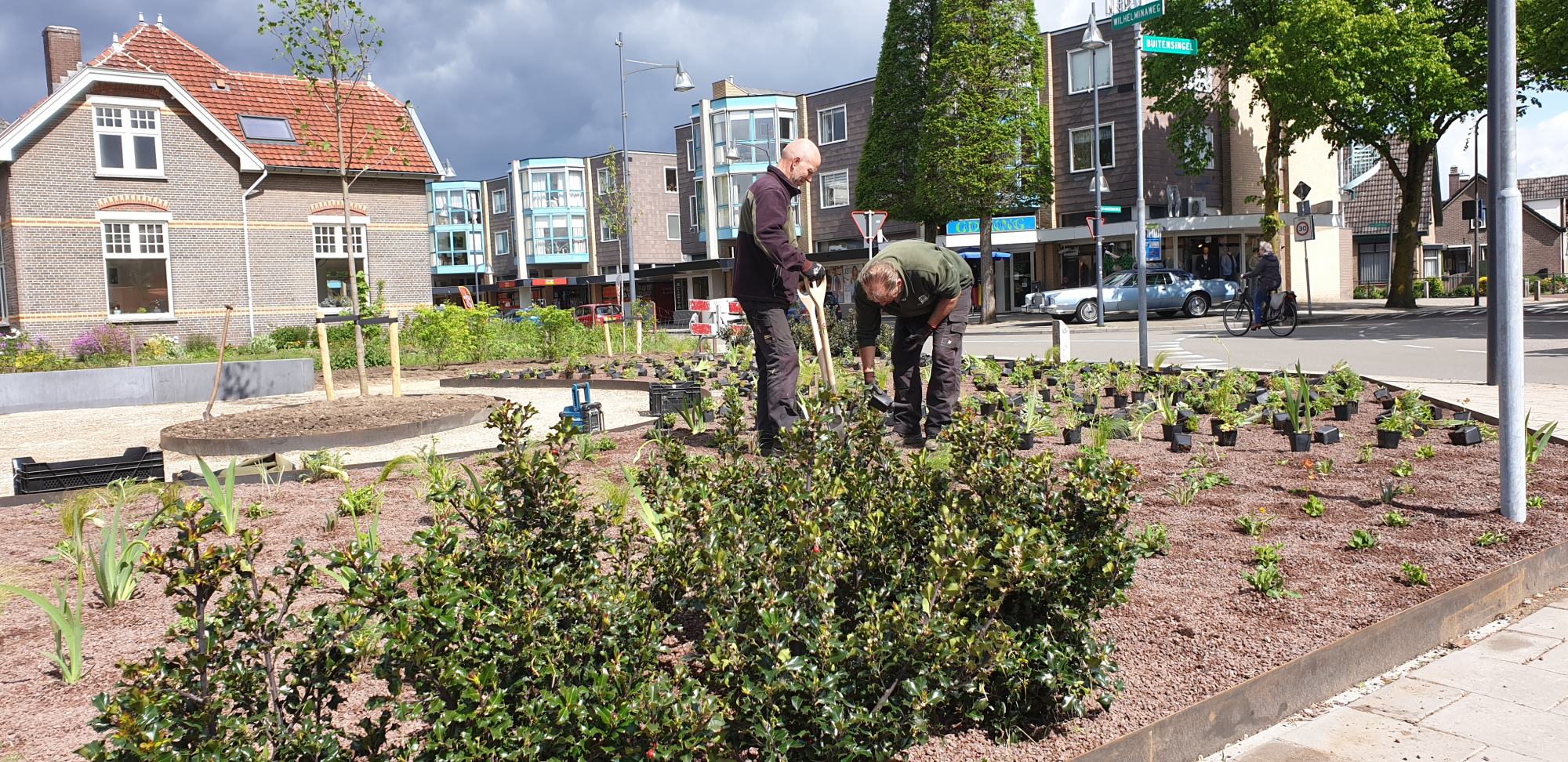 Aanleg gemeenteparkje