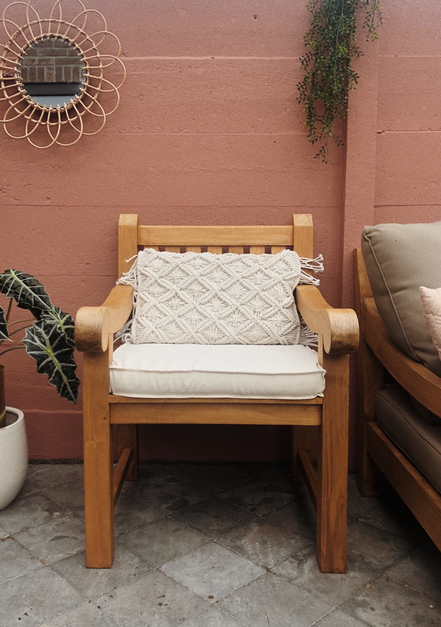 Onze Marrakech/Bali/Ibiza in één tuin is helemaal af