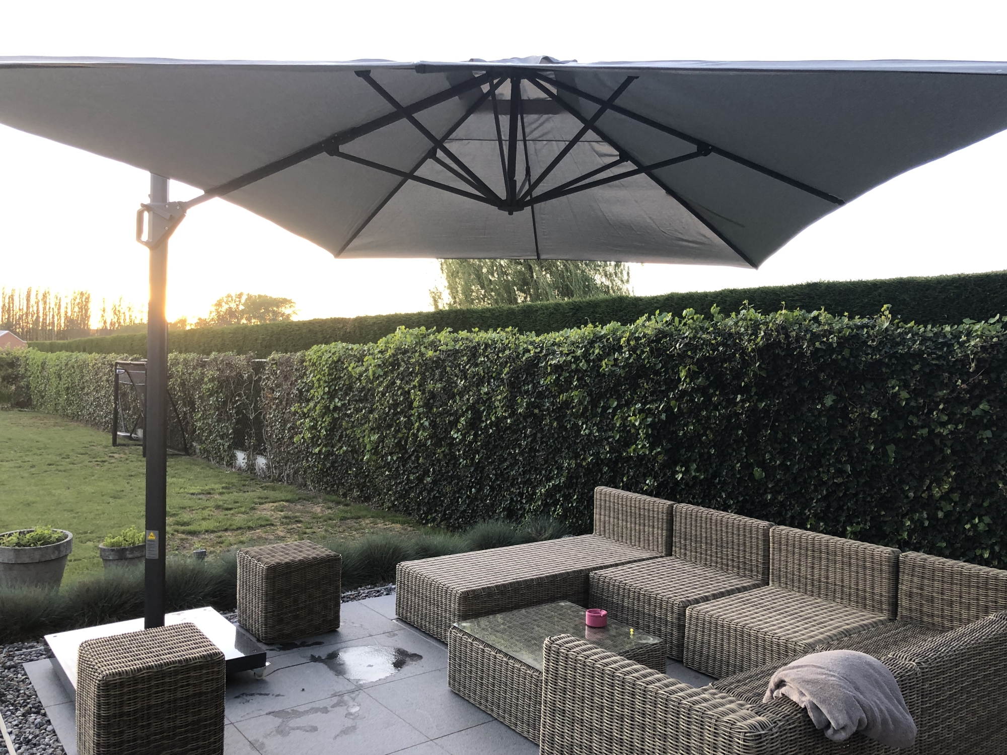 De perfecte aanvulling om mooie zonsondergangen te kunnen genieten !