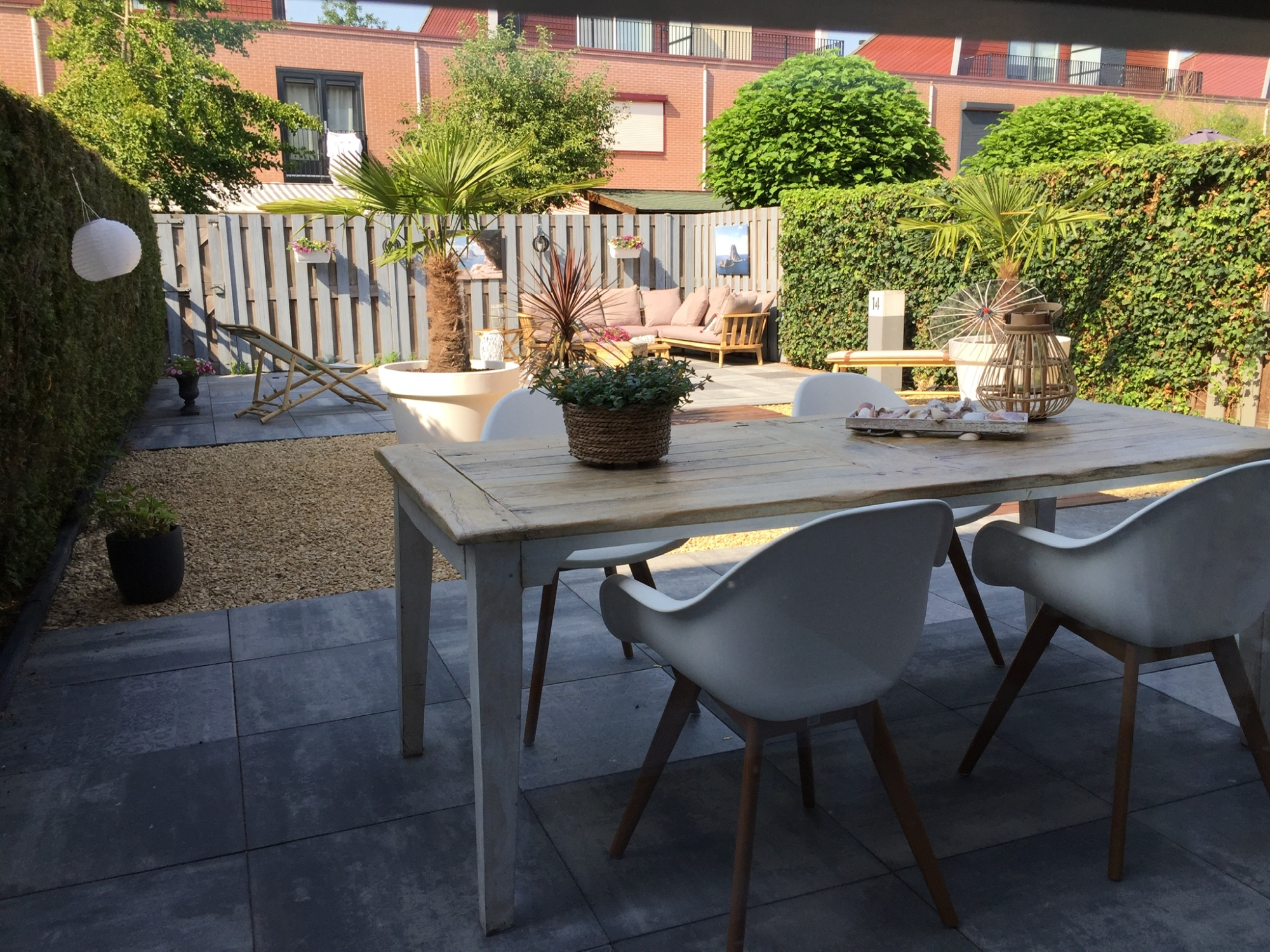 De hele zomer kunnen genieten van een beetje ibiza thuis