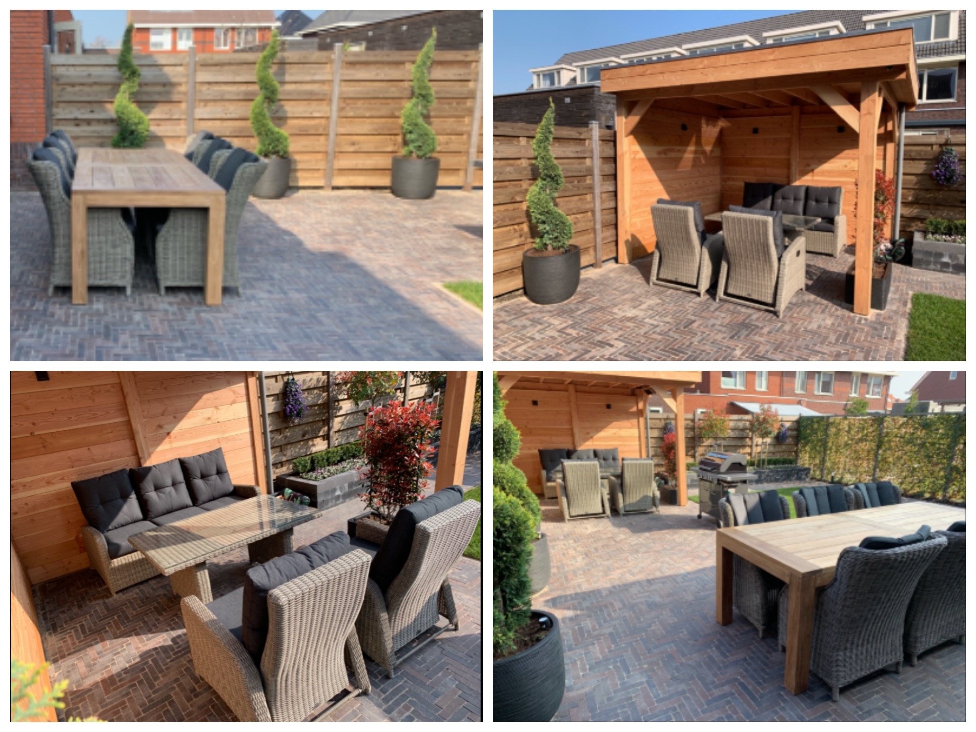 Wat een prachtig plaatje in onze nieuwe tuin