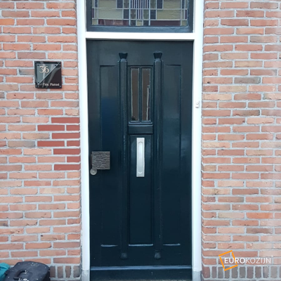Van een houten naar een kunststof voordeur