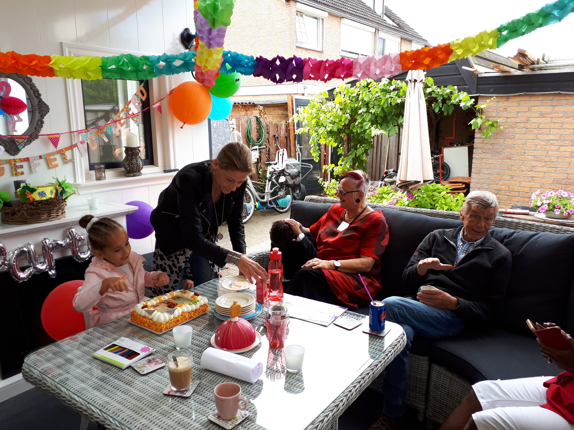 Wat een topdag onze Lizzy 6 jaar.