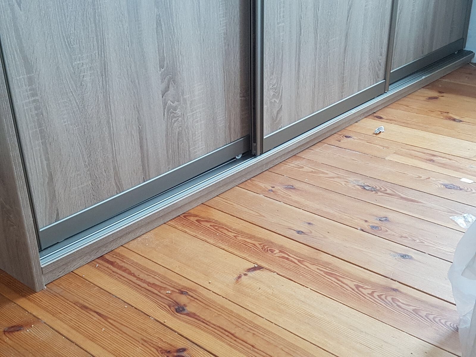 Bodem onder de kast