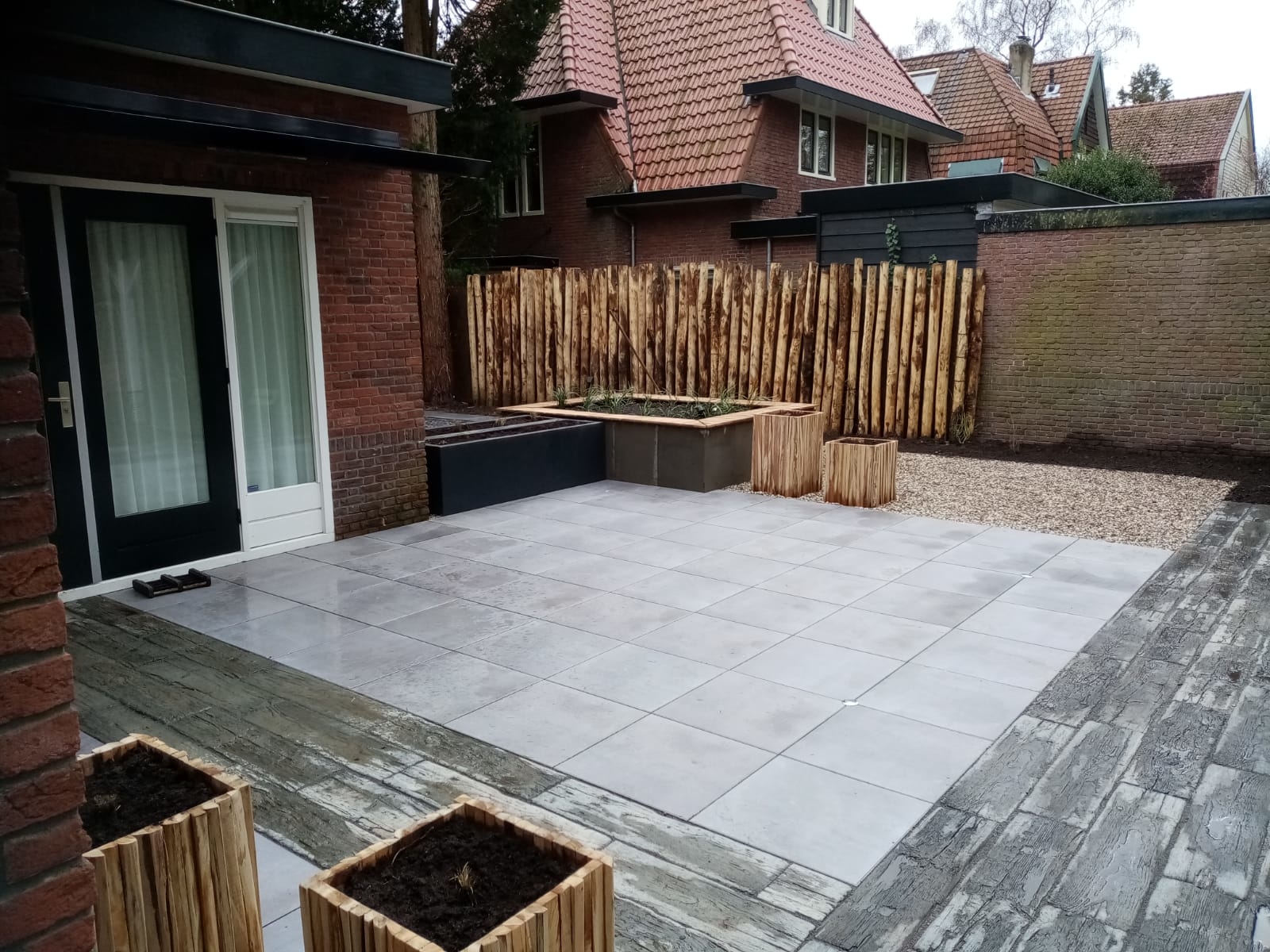 Mooie tuin aangelegd in Bilthoven