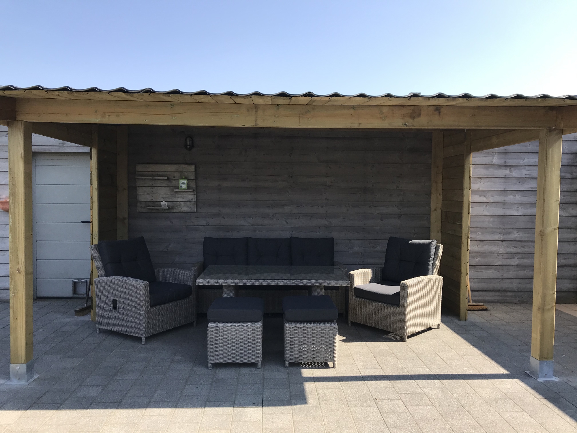 Prachtig en zeer degelijk loungeset