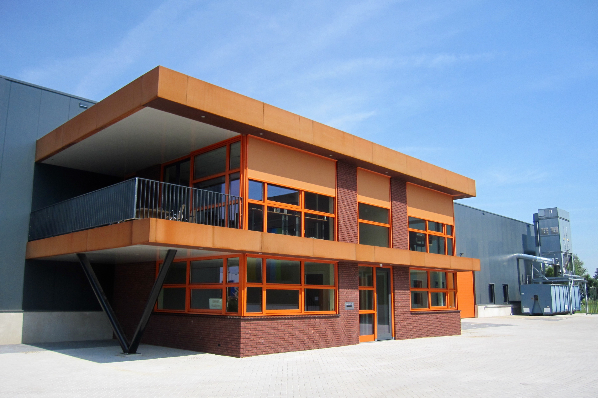Nieuwbouw bedrijfspand