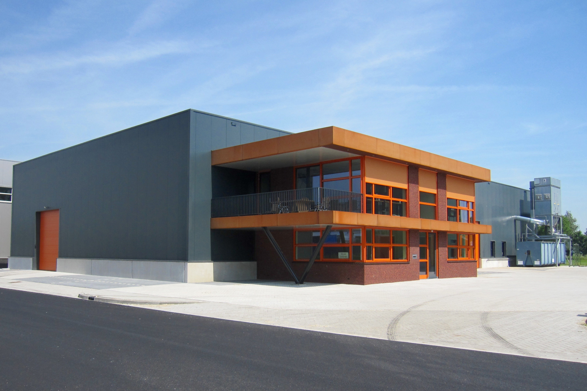 Nieuwbouw bedrijfspand