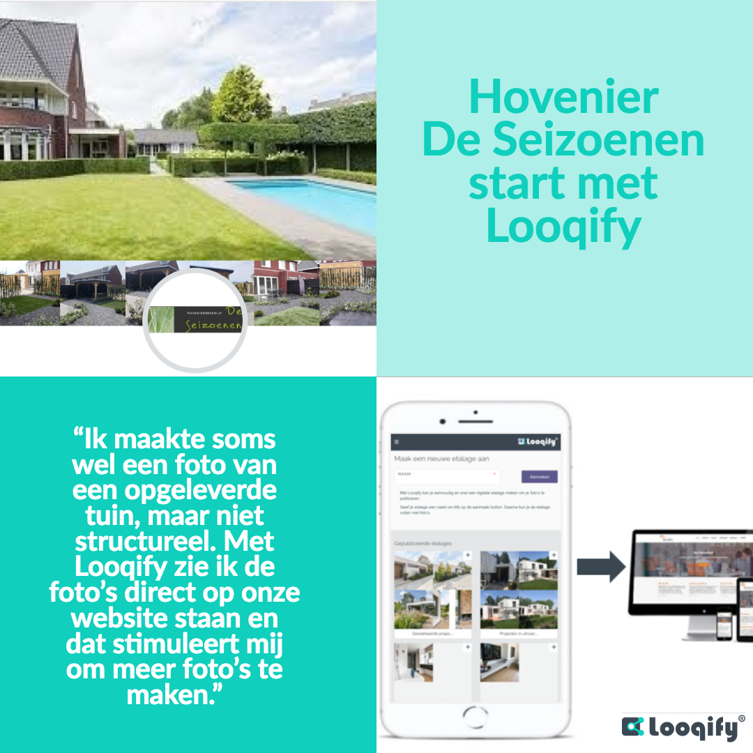 De Seizoenen: soms maakte ik foto's van een tuin, maar lang niet altijd
