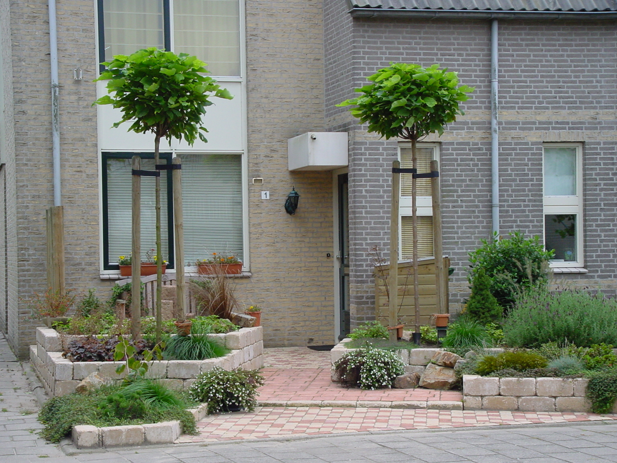 verhoogde plantenbakken