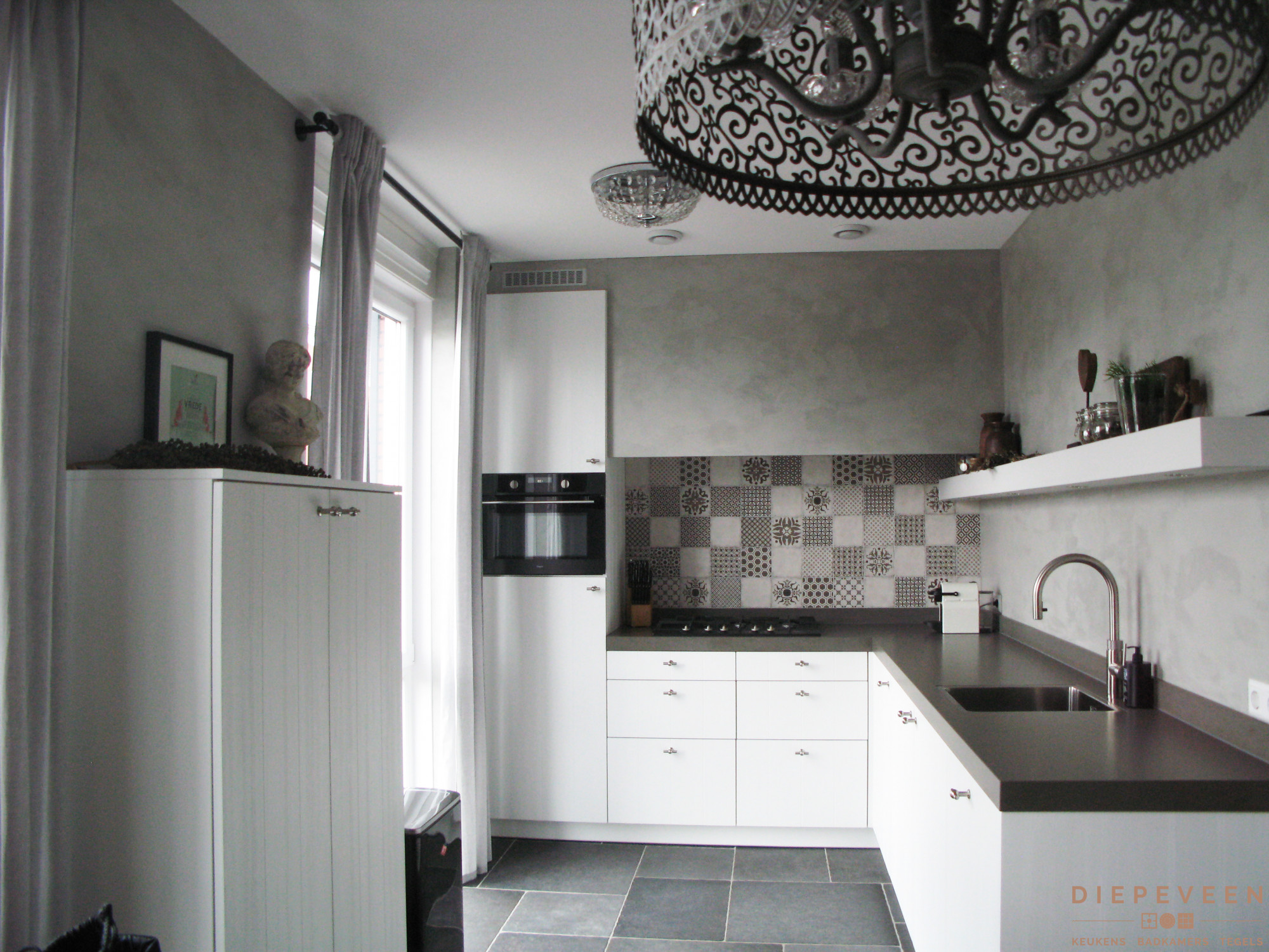 Landelijke moderne keuken
