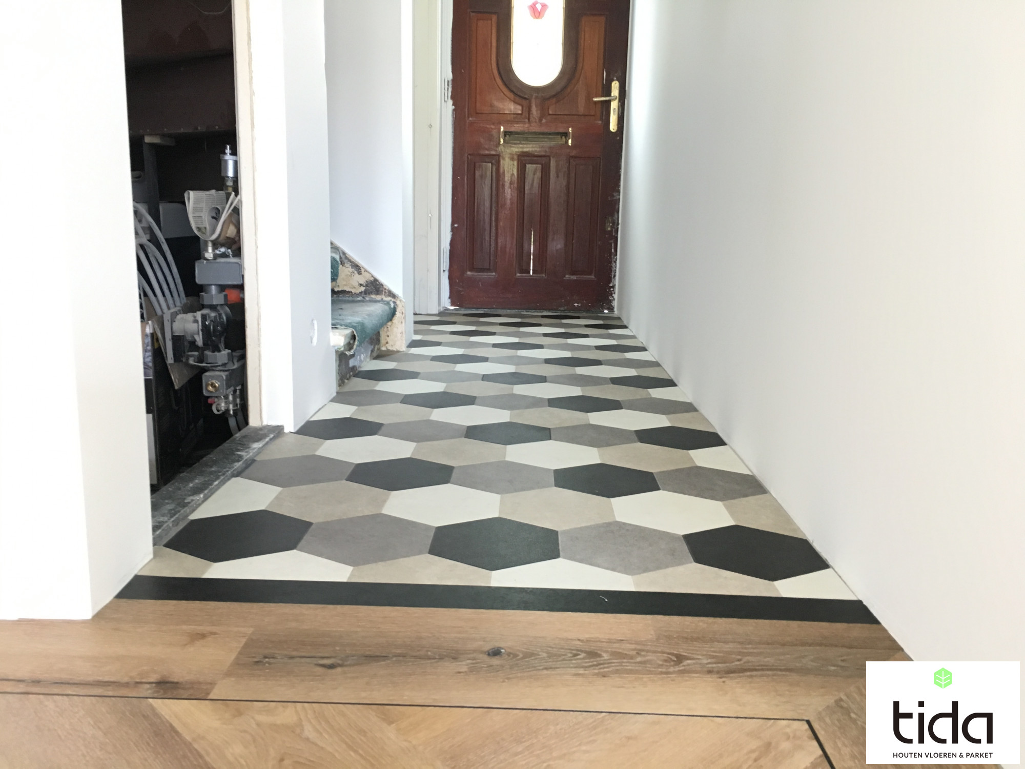 PVC visgraat en hexagon