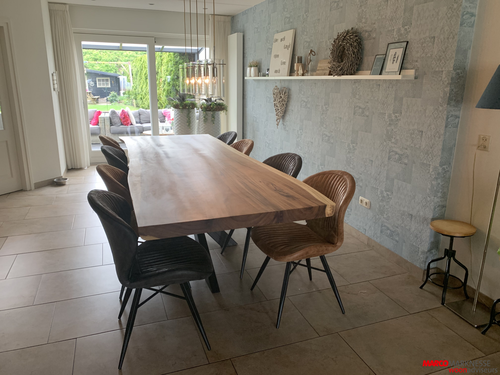 boomstam eettafel 280 lang