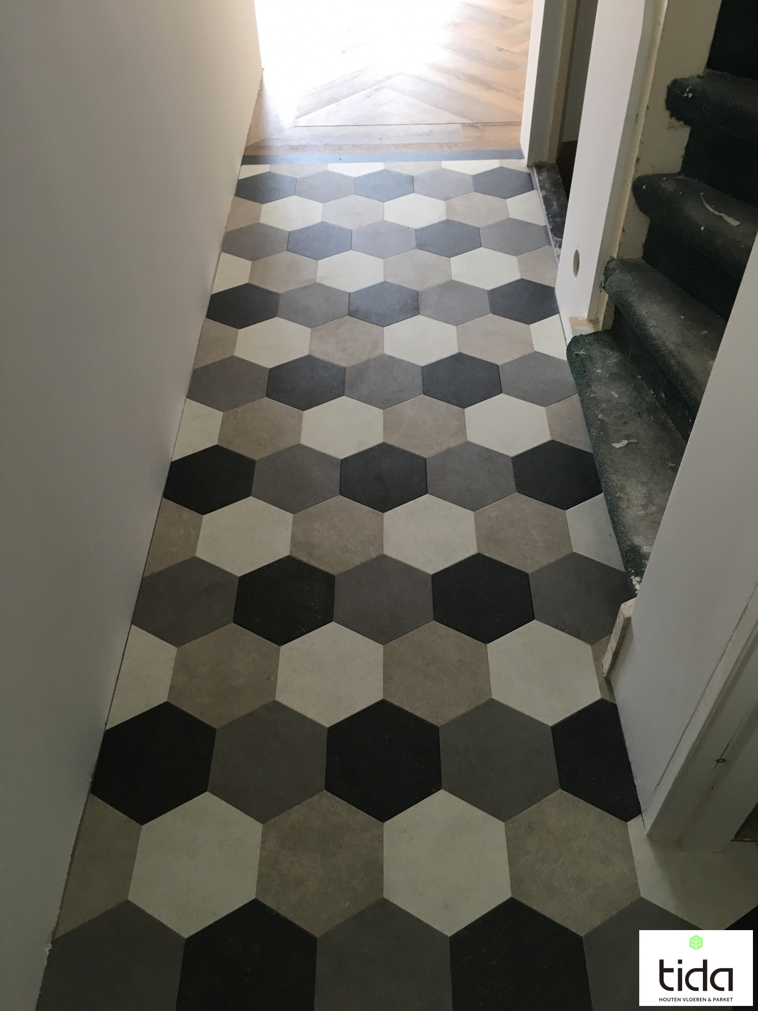 PVC visgraat en hexagon