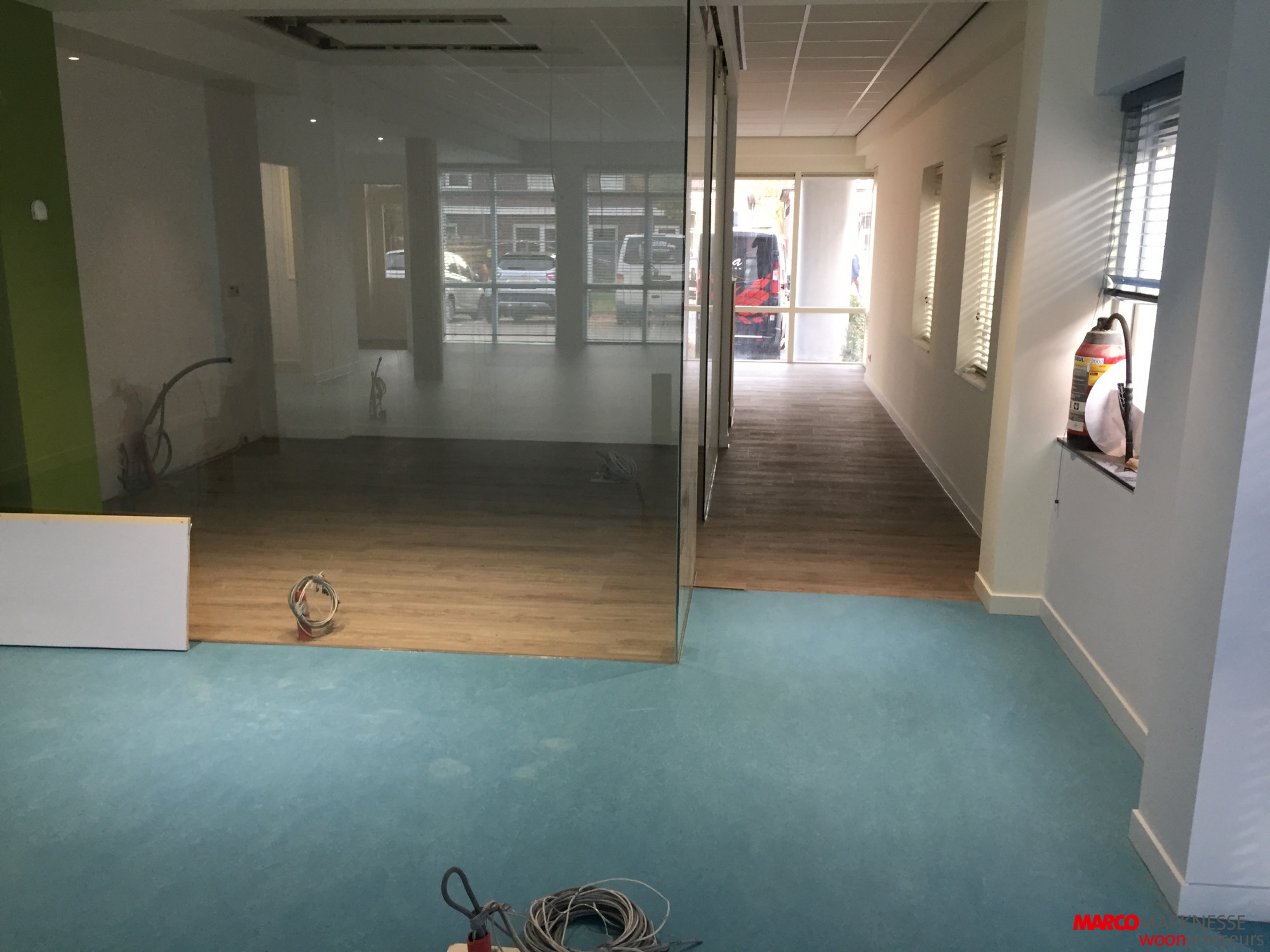 tandartspraktijk marmoleum icm pvc