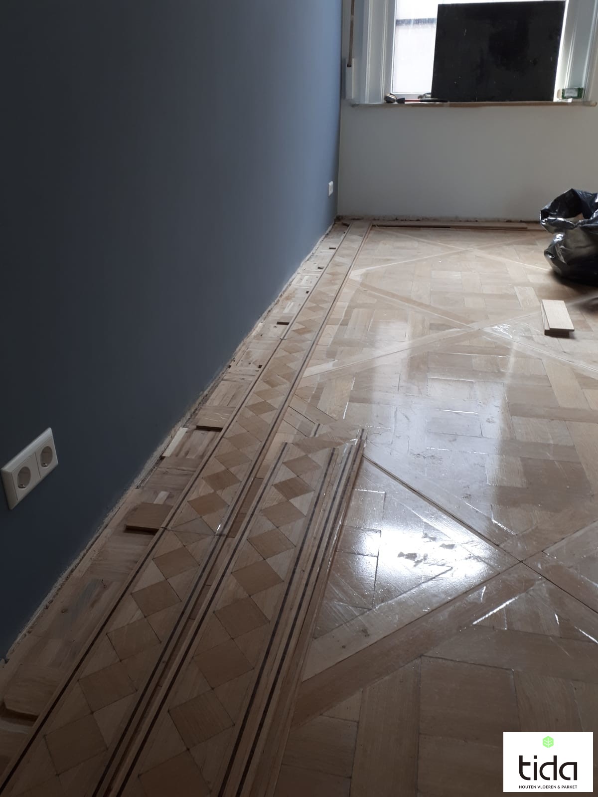 Versaillevloer installeren