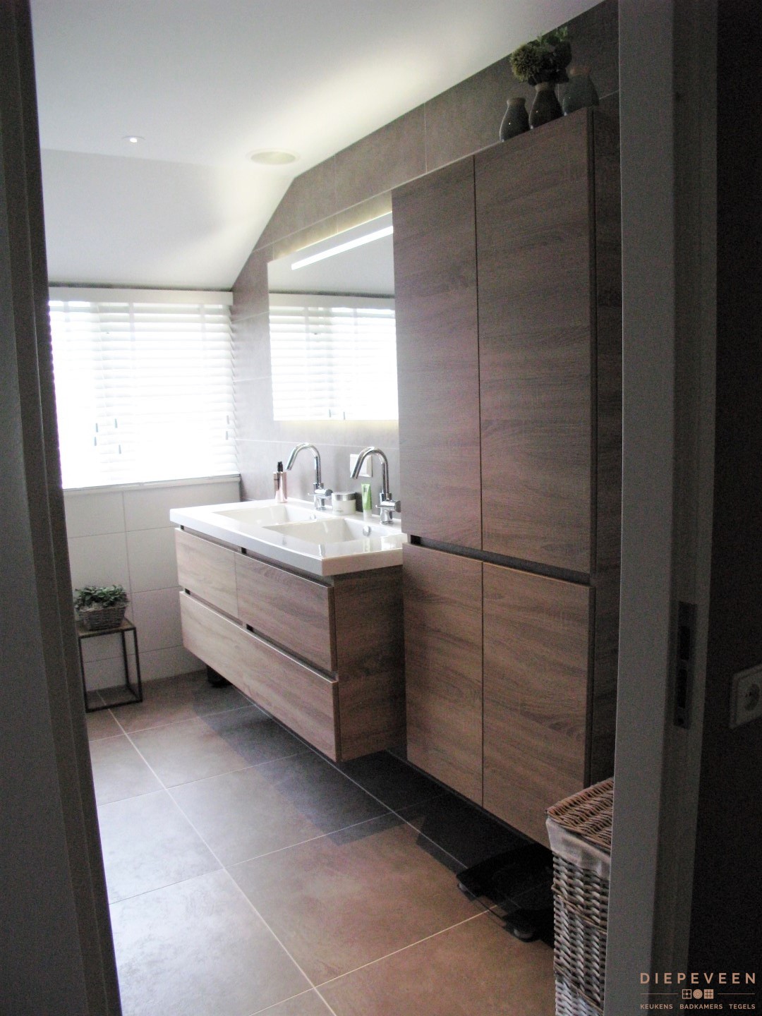 Moderne badkamer
