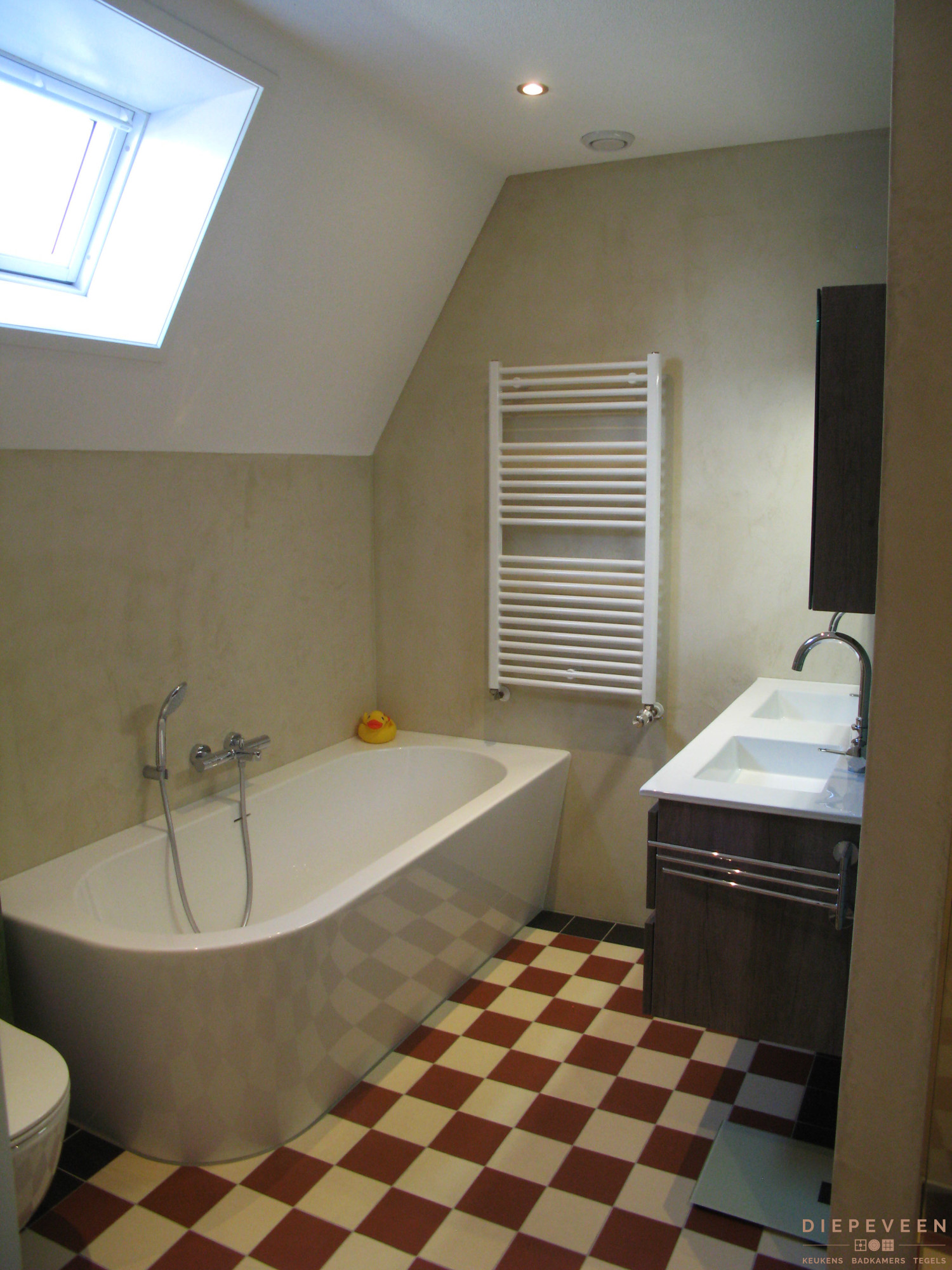 Landelijke badkamer