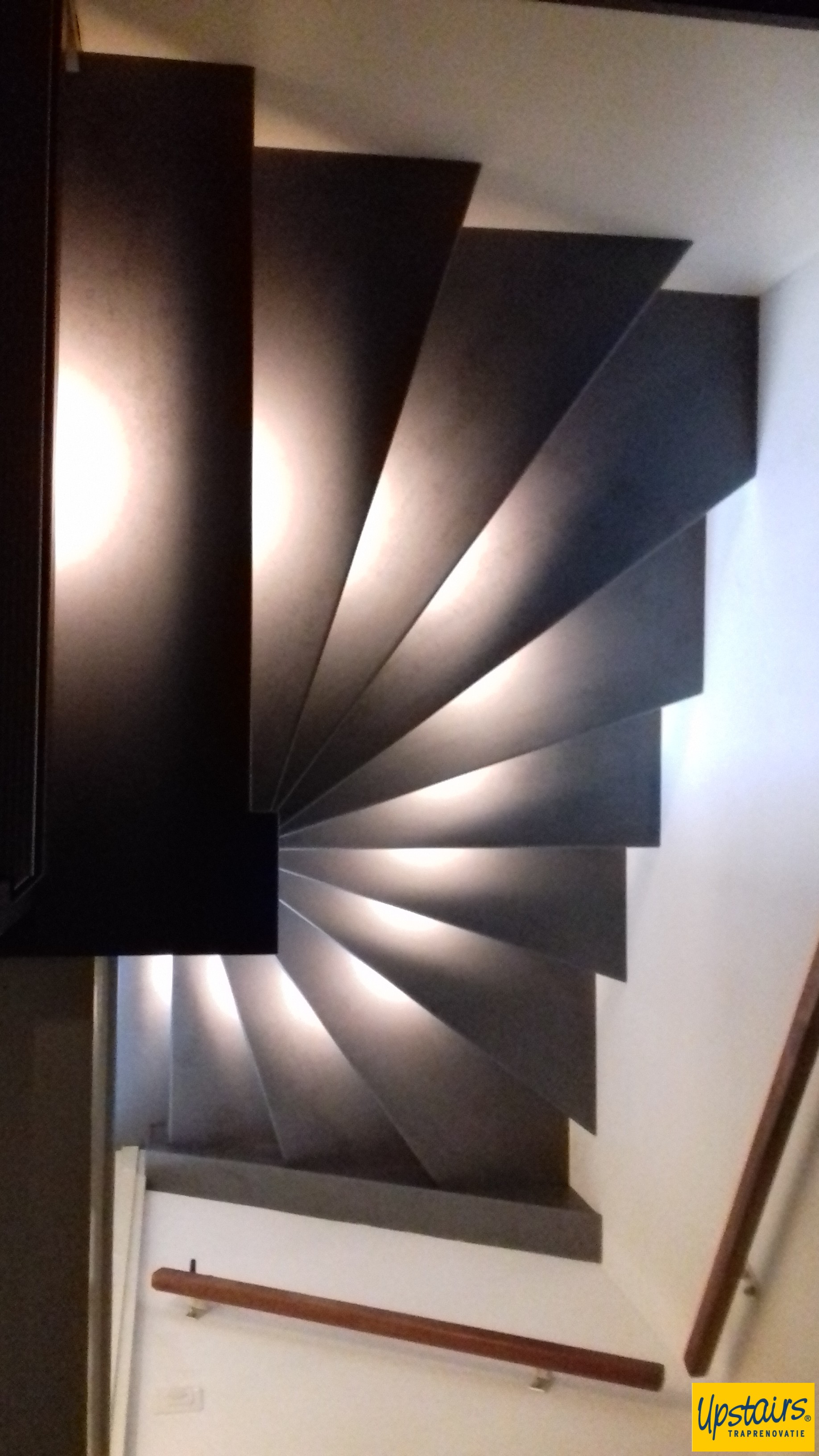 Blue ice met led