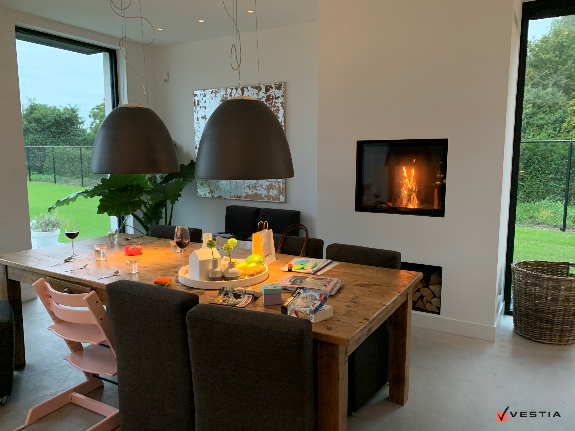 Heerlijk leven bij de haard