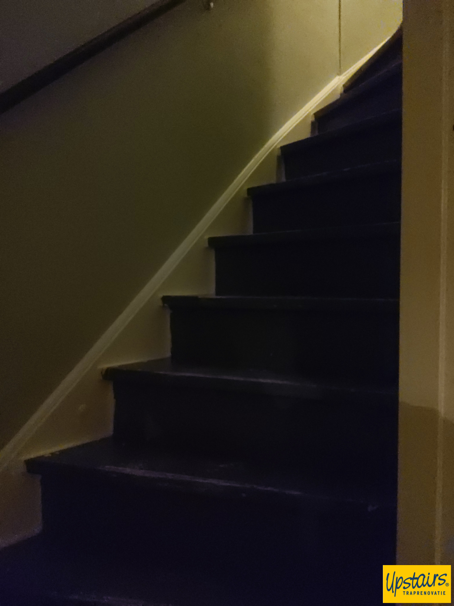 Blended Cement met witte stootborden warm led