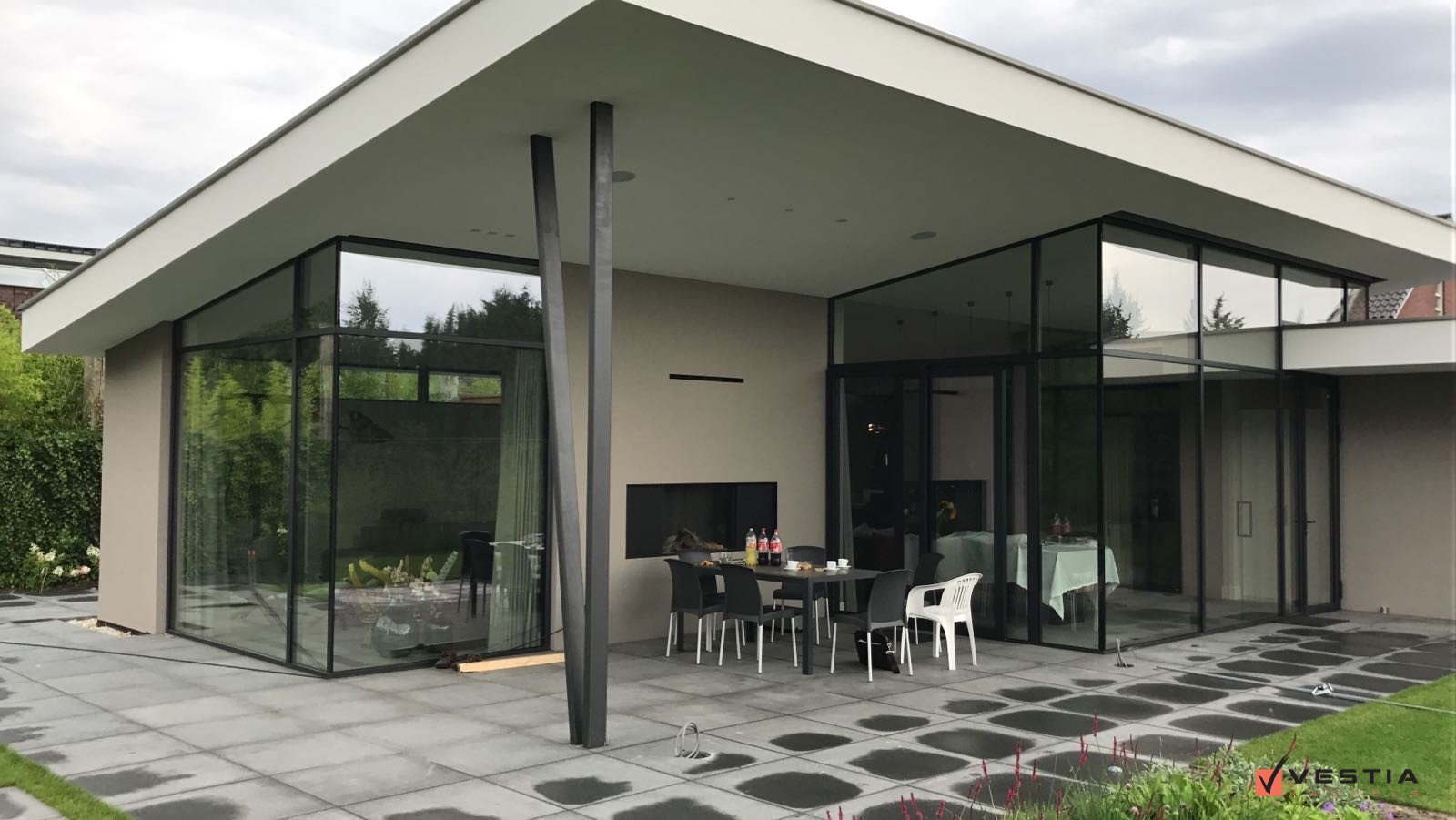 Heerlijk lang buitenleven met een terrashaard op gas.