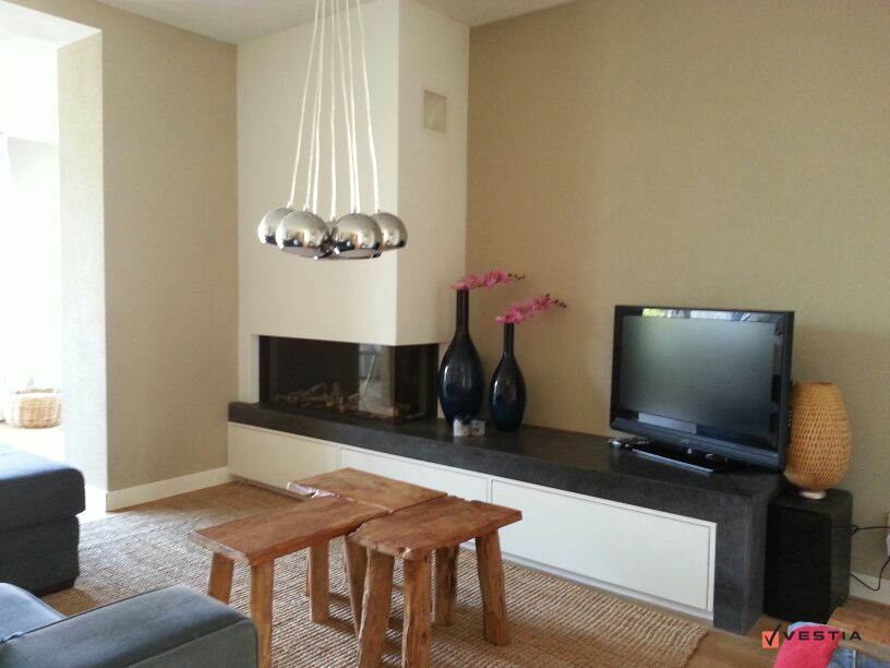 Haardconcept met plateau