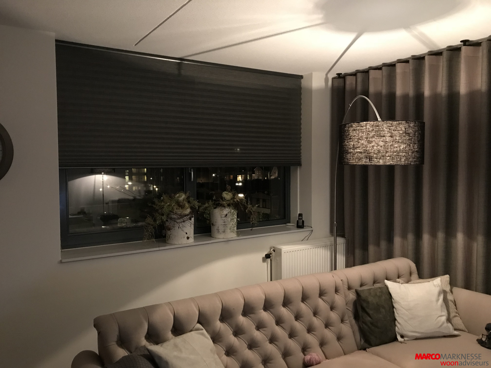 luxaflex powerview wave gordijn