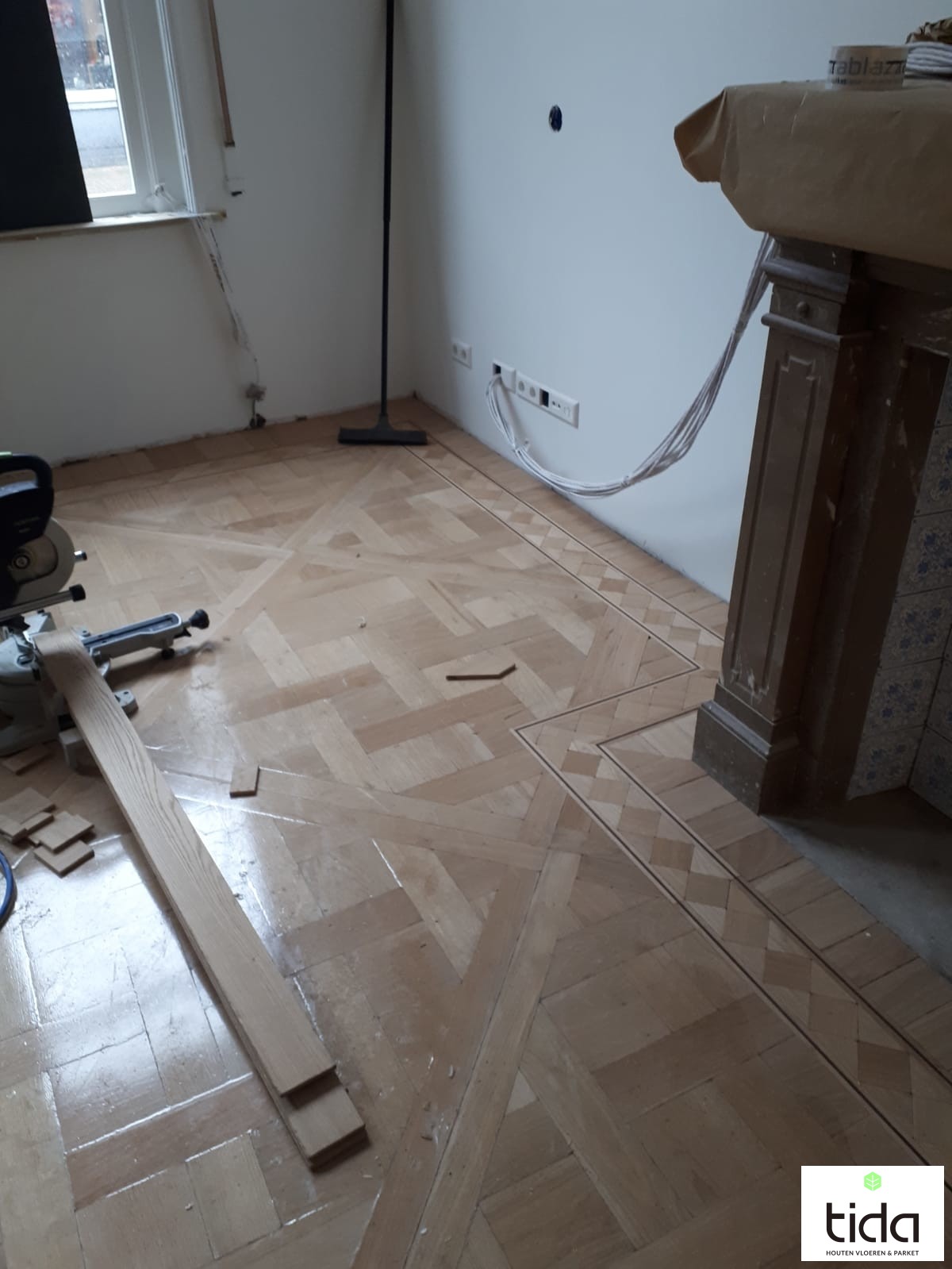 Versaillevloer installeren