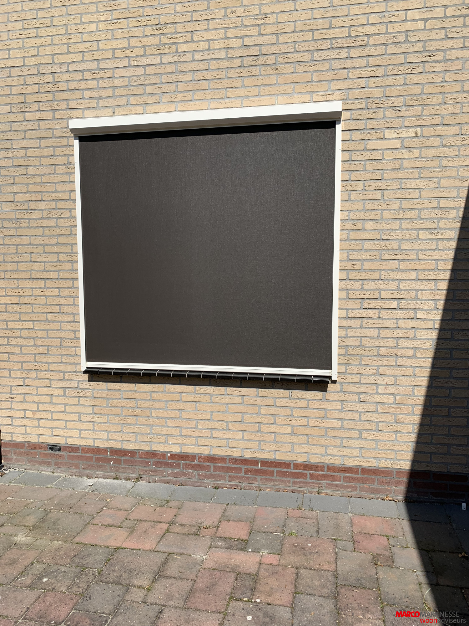 zip screen met somfy motor
