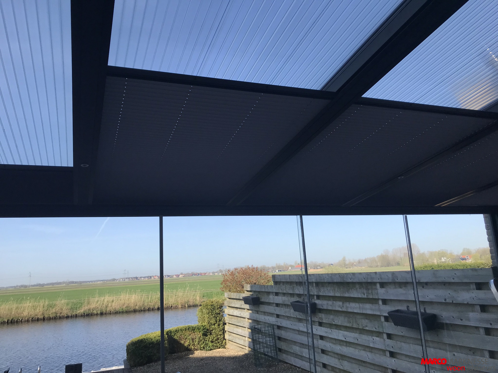 tuinkamer plissé