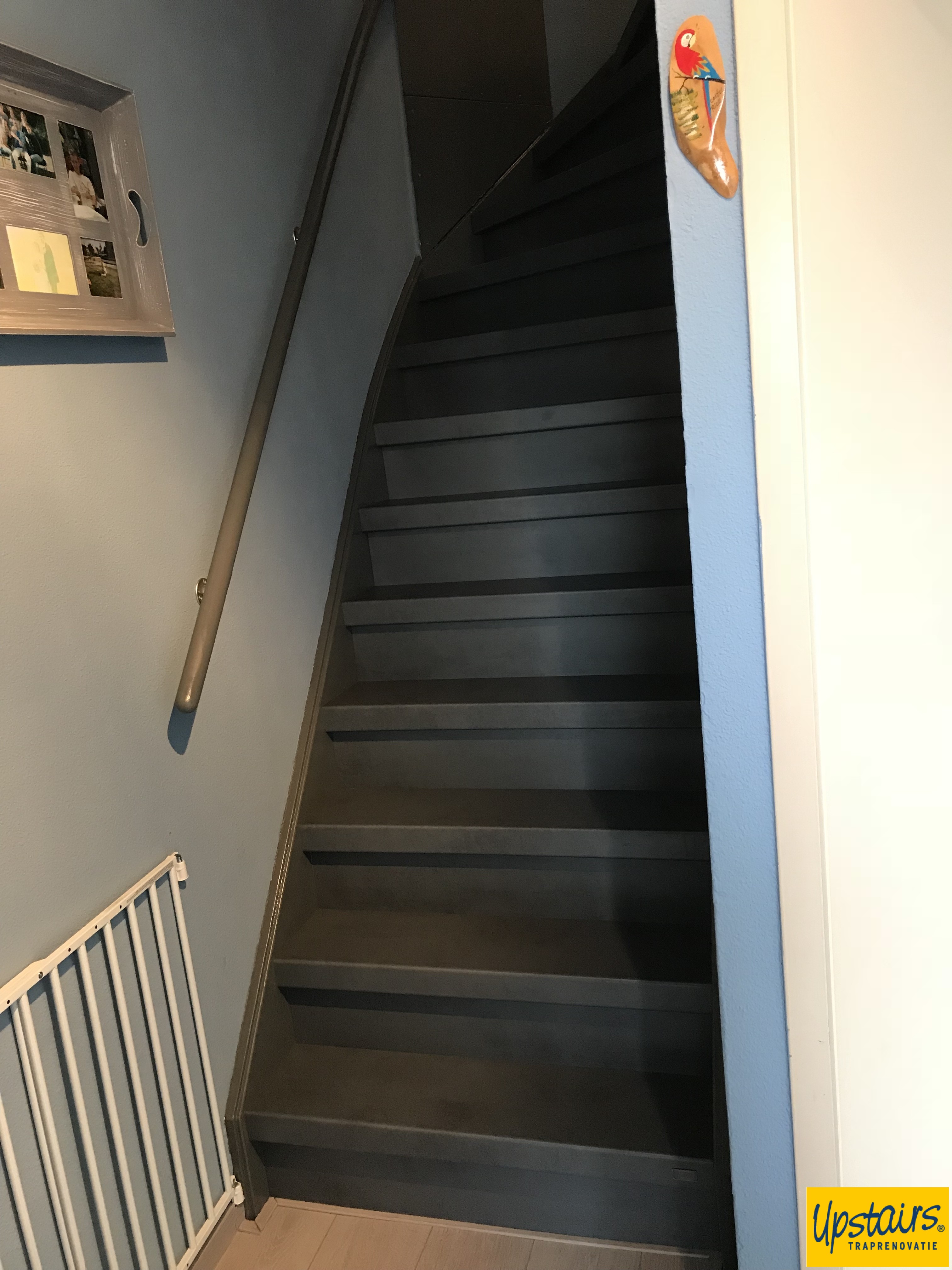 Foto na: trap met blue ice bekleed