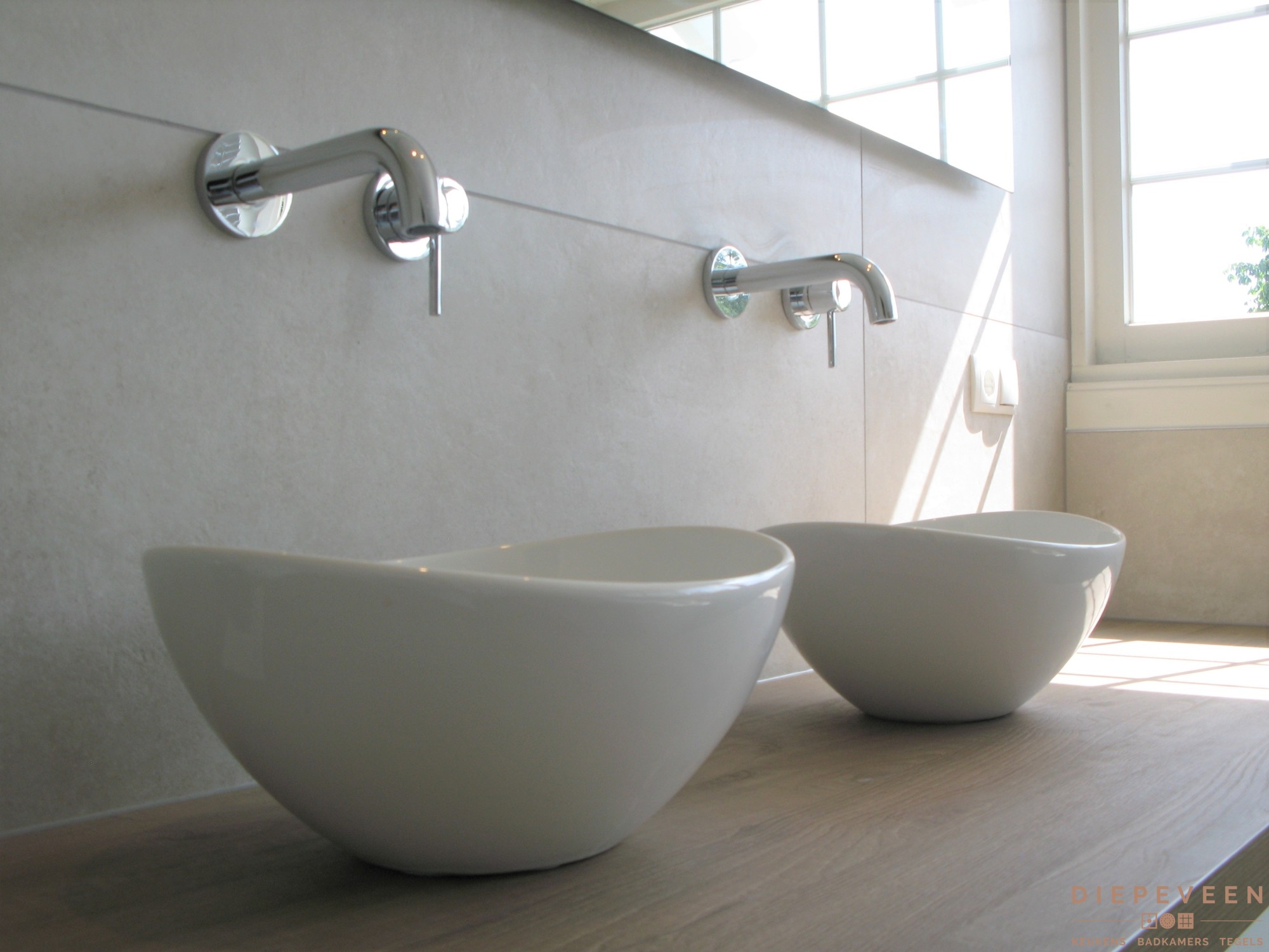Moderne badkamer