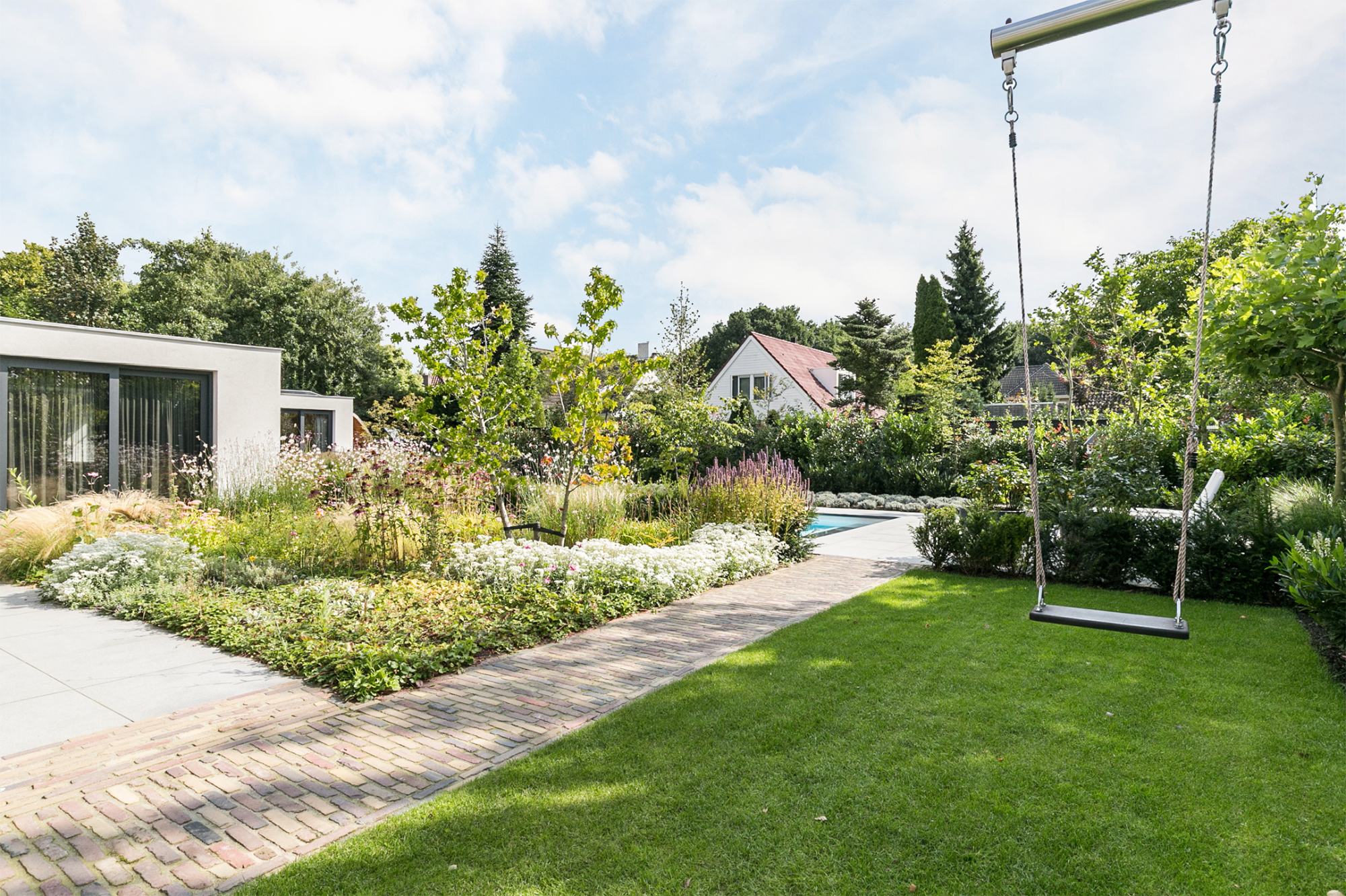 Achtertuin